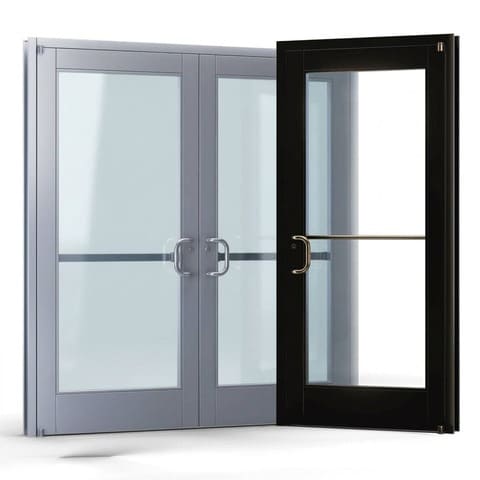 Commercial Aluminum Storefront Door Repair