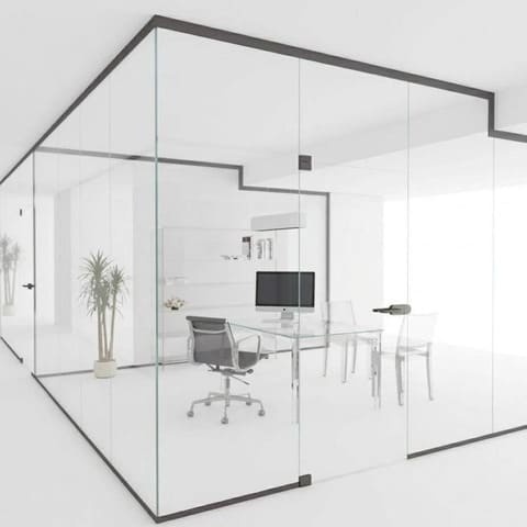 Frameless Glass Partitions