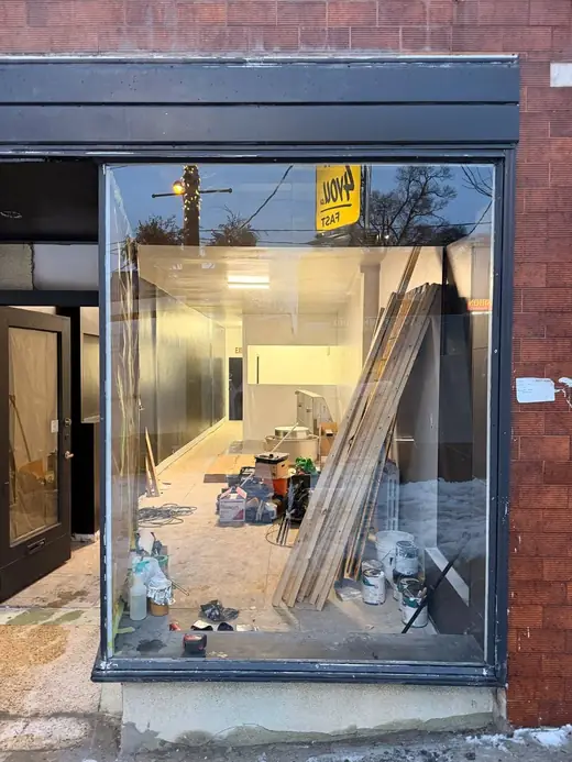 Retail front window glass replaced in Georgina for a brighter shop storefront