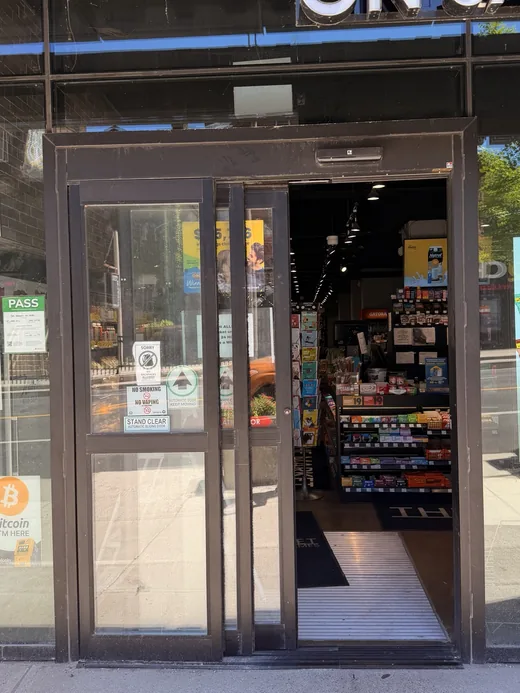 After: Automatic Sliding Door Repair at a Hamilton Grocery Store - Hamilton