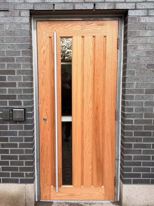After: Commercial Entrance Door and Frame Replacement in Mississauga - Mississauga