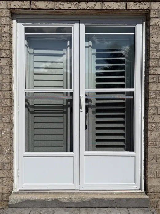 After: Double Storm Doors Installed for a Vaughan Home - Vaughan