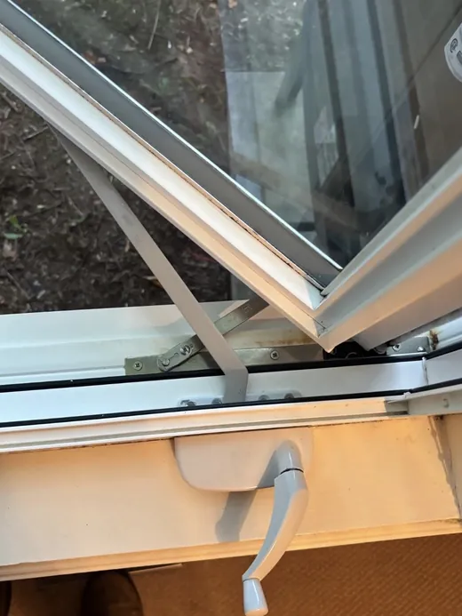 After: Rusted Window Crank Replaced Near Humberwood Park, Toronto - Humberwood Park, Toronto