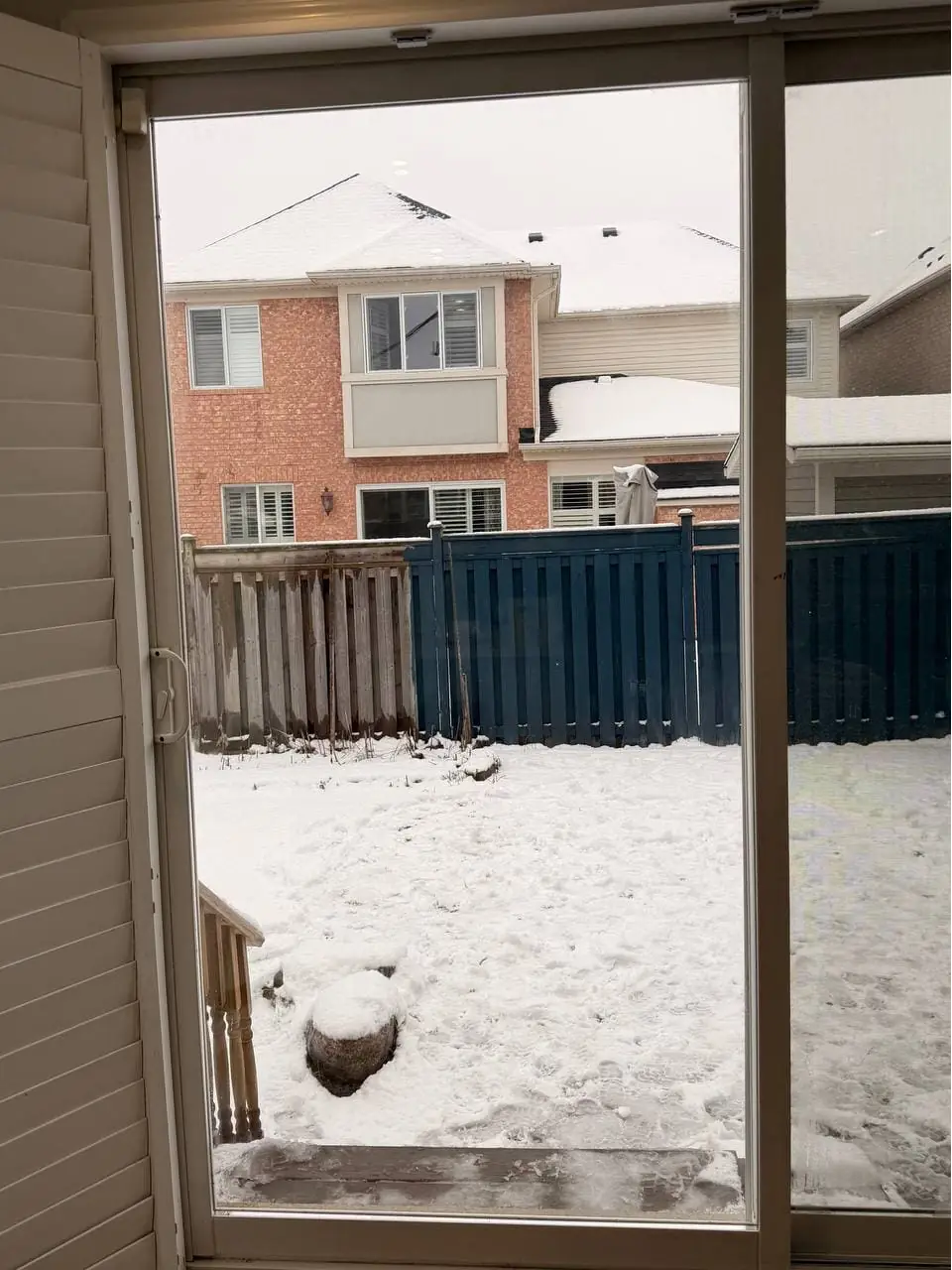 Clear replacement patio door glass in Markham