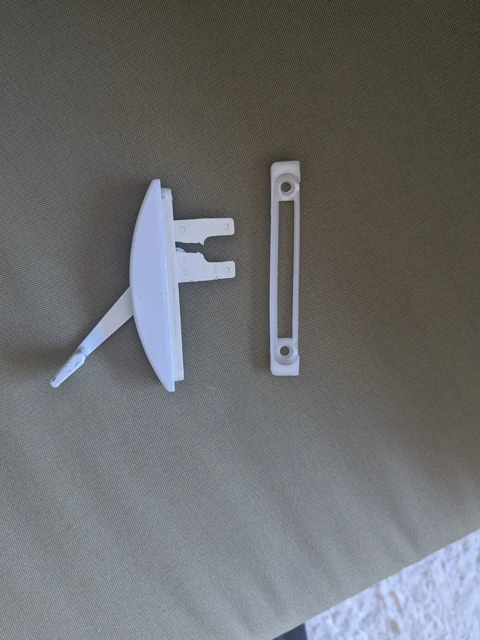 Damaged window side lock removed before replacement in North York